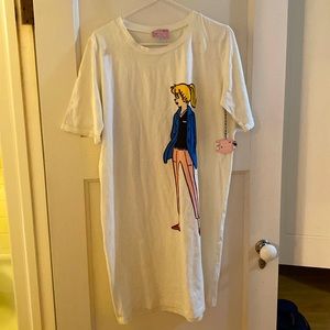 NWT Rachel Antonoff Betty Betty & Veronica shirt dress nightshirt—rare!